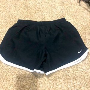 NIKE running shorts. Black. NWOT. GIRLS xl